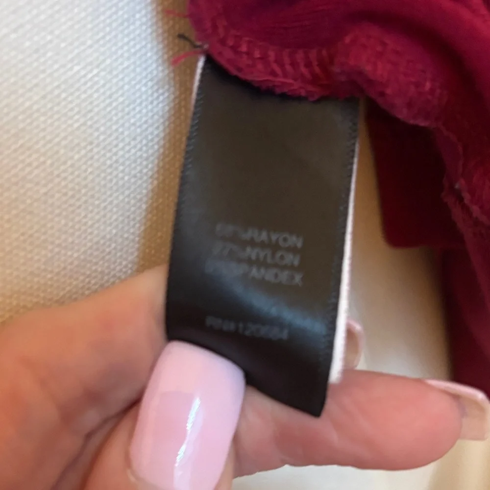 Torrid Deep Red Women's Blazer Torrid size 1 (equivalent size 1X 14/16) - Picture 7 of 7